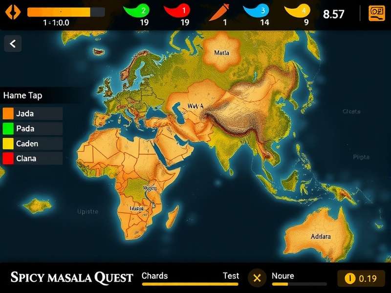Spicy Masala Quest crafting screen